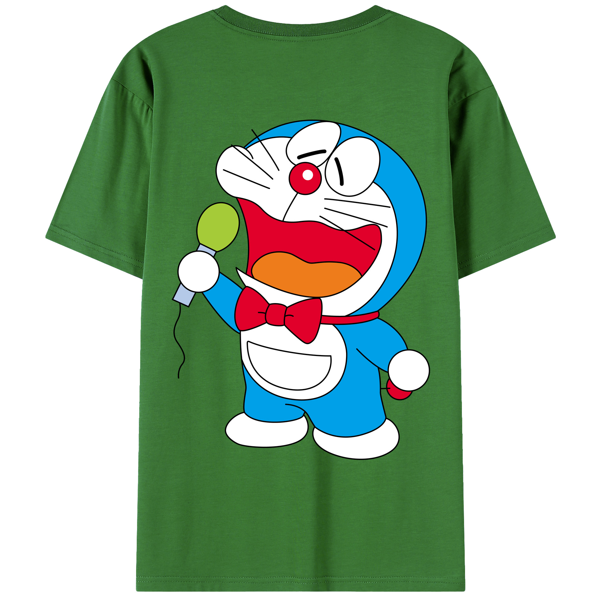 （画像用） ドラえもん Doraemon レディース半袖Tシャツ(バックプリント)